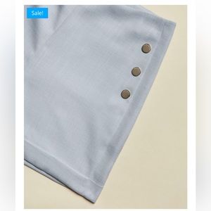 TED BAKER TROUSERS & SHORTS | WOMENS LIGHTWEIGHT TAILORED SHORTS LIGHT BLUE